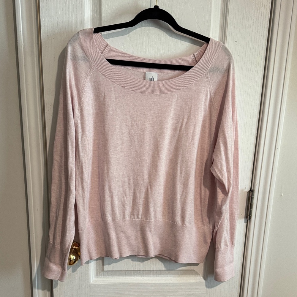 CAbi Soft Blush Women's Sweater